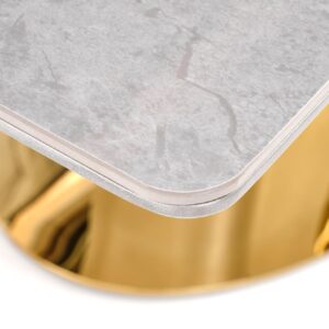 2010001188223_6 Söögilaud VALTOR, hall / kuld