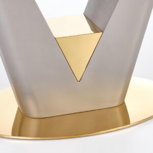 2010001188223_9 Söögilaud VALTOR, hall / kuld