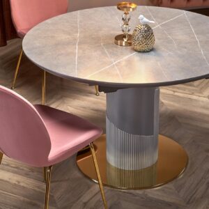 2010001188247_14 Söögilaud MUSVIN, hallmikristallist