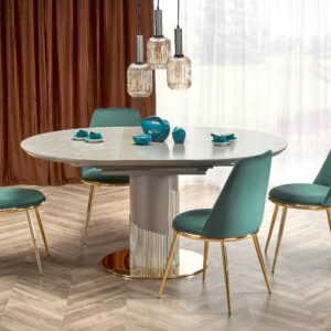 Söögilaud MUSVIN, hallmikristallist