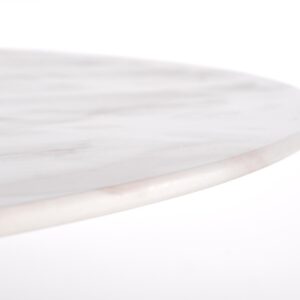 Söögilaud CALARIO valgest marmorist