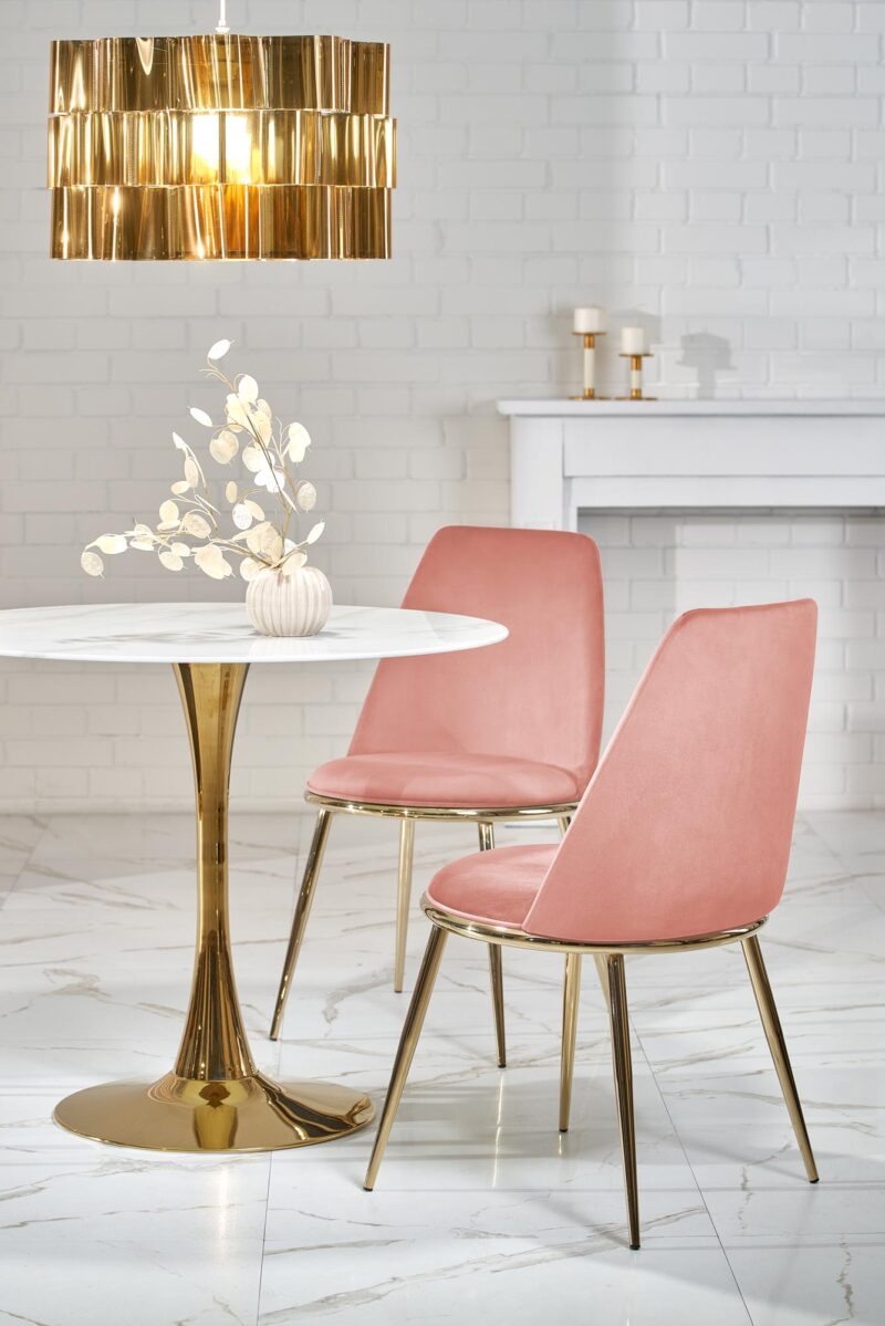 Söögilaud CALARIO valgest marmorist