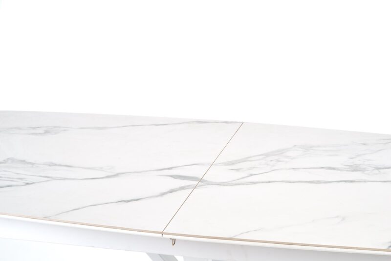 Söögilaud VIVALDI, valge marmor