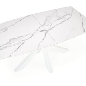 Söögilaud VIVALDI, valge marmor