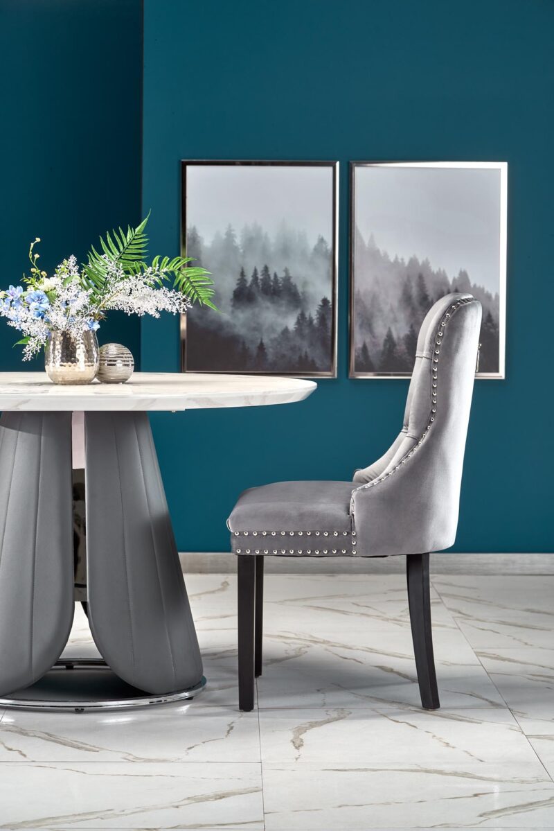 Söögilaud REMNOR, valgest marmorist