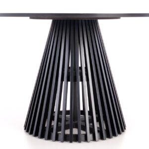 Söögilaud MIYARO, naturaalne tamm / must