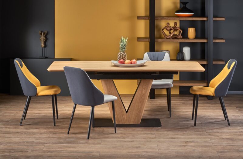 Söögilaud UMBRON, naturaalne tamm / must