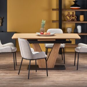 Söögilaud UMBRON, naturaalne tamm / must