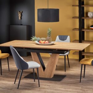 Söögilaud UMBRON, naturaalne tamm / must