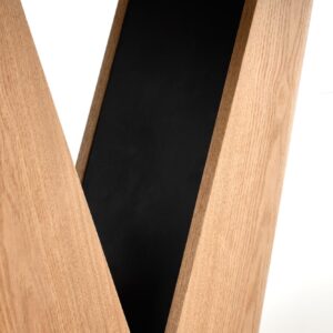 Söögilaud UMBRON, naturaalne tamm / must