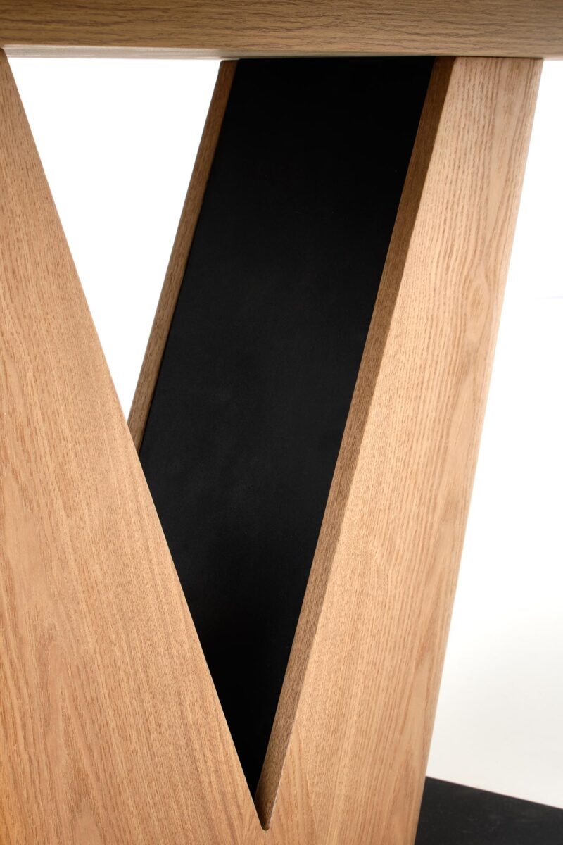 Söögilaud UMBRON, naturaalne tamm / must