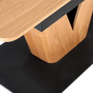 Söögilaud UMBRON, naturaalne tamm / must