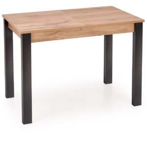 Söögilaud GINARO, wootani tamm / must