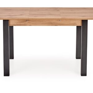 Söögilaud GINARO, wootani tamm / must