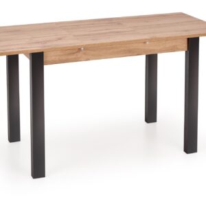 Söögilaud GINARO, wootani tamm / must