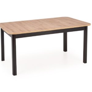 Söögilaud FLERON, käsitöö tamm / must