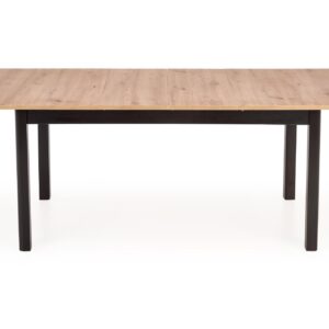 Söögilaud FLERON, käsitöö tamm / must
