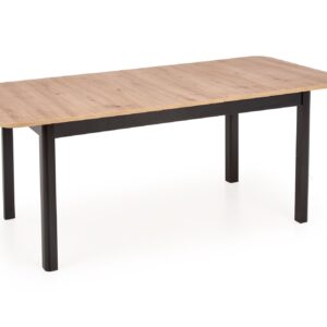 Söögilaud FLERON, käsitöö tamm / must