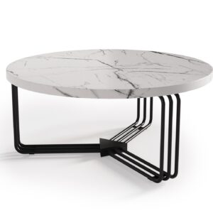 2010001188520_5 Kohvilaud ANTICA, must / valge marmor