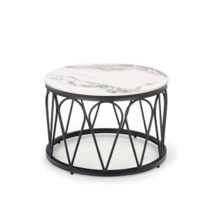 2010001188650_5 Kohvilaua komplekt FORMOSA, valge marmor