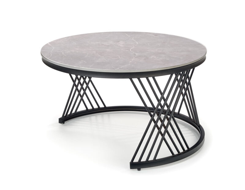 2010001188667_5 Kohvilaua komplekt FLAMINGO, hall marmor