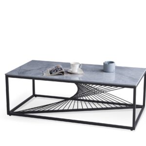 Kohvilaud INFINITY, hall marmor
