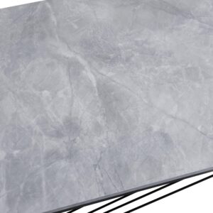 Kohvilaud INFINITY, hall marmor