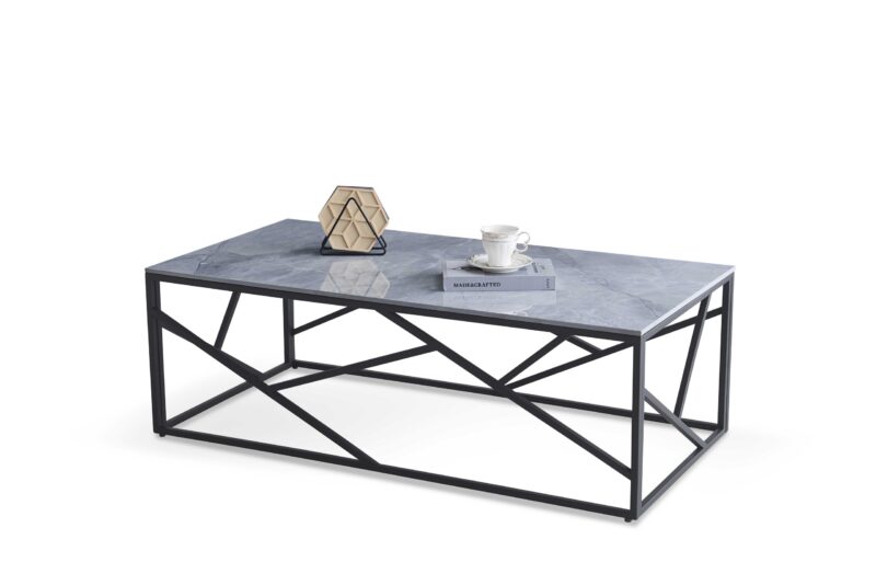 Kohvilaud UNIVERON 2, hall marmor
