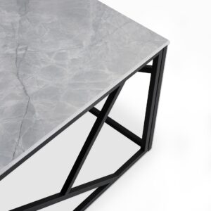 Kohvilaud UNIVERON 2, hall marmor