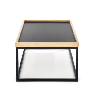 Kohvilaud VESMAR, naturaalne / must