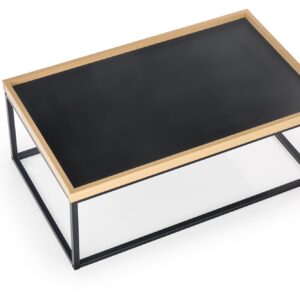 Kohvilaud VESMAR, naturaalne / must