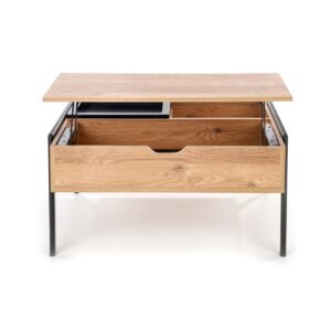 Kohvilaud PODRIN, naturaalne / must