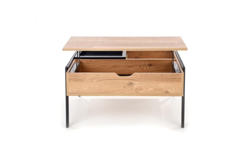 Kohvilaud PODRIN, naturaalne / must