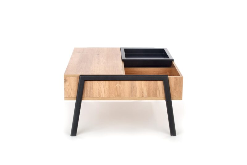 Kohvilaud PODRIN, naturaalne / must