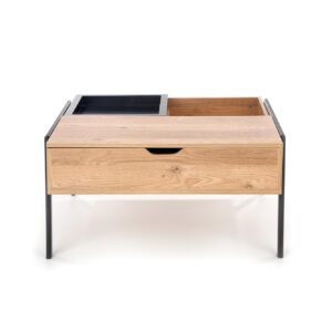 Kohvilaud PODRIN, naturaalne / must