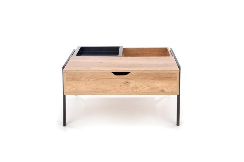 Kohvilaud PODRIN, naturaalne / must