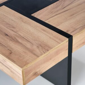 Kohvilaud SEVANO, tamm / must