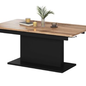 Kohvilaud BUSETTI, must matt / tamm