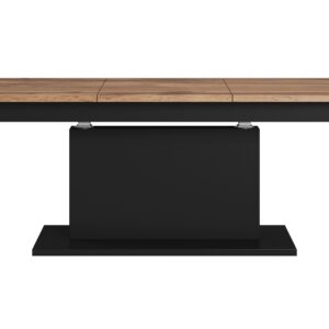 Kohvilaud BUSETTI, must matt / tamm