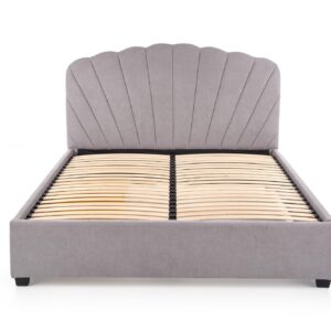 Voodi GABRIELLA 160x200, helesinine / hall