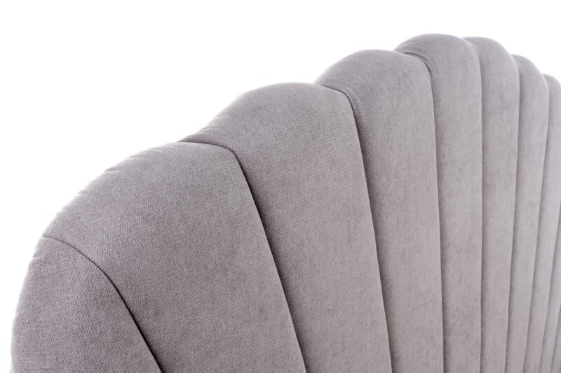 Voodi GABRIELLA 160x200, helesinine / hall