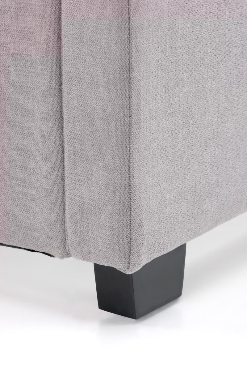 Voodi GABRIELLA 160x200, helesinine / hall