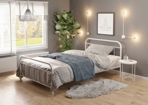 Voodi LIIR 90, valge