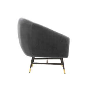 Tugitool AURVELLA, hall / must / kuldne