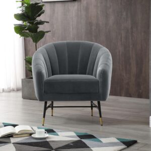 Tugitool AURVELLA, hall / must / kuldne