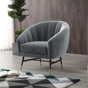 Tugitool AURVELLA, hall / must / kuldne