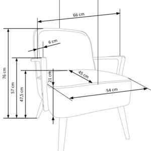 Tugitool PASTON, helesinine / hele pähkel