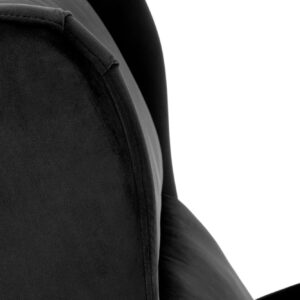 Lahtikäiv tugitool AURORA, must