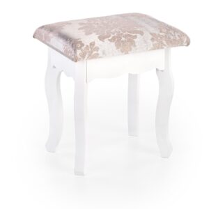 Meigilaud SARENA koos tooliga, valge matt