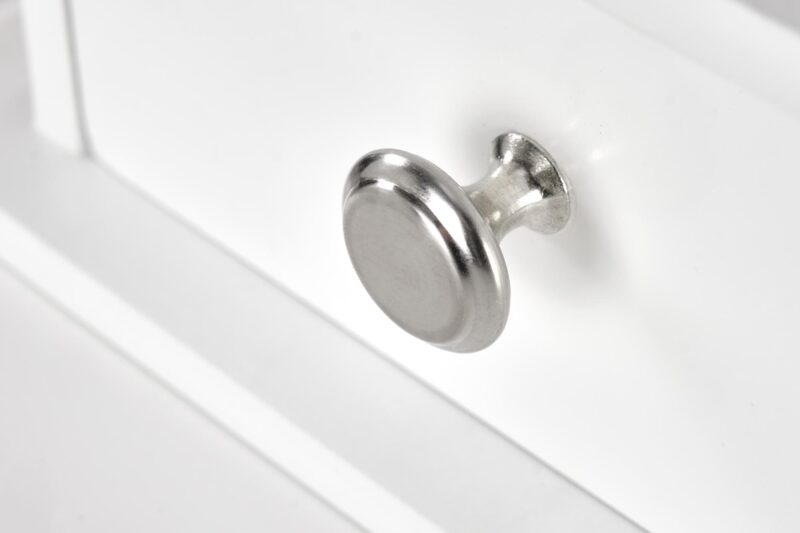 Meigilaud SARENA koos tooliga, valge matt